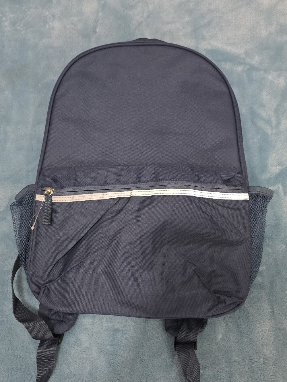 Navy Backpack with Reflective Trim